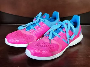 ADIDAS Hyperfast 2.0 Women’s Pink/Blue Sneakers Size 5.5 - Picture 1 of 8