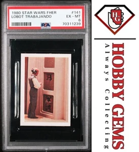 LOBOT PSA 6 1980 Star Wars Fher #141 - Picture 1 of 2