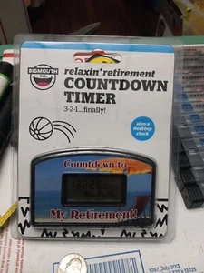 Retirement Countdown Clock Days,hr,min, sec Countdown Timer. Gift Desktop Clock - Picture 1 of 8