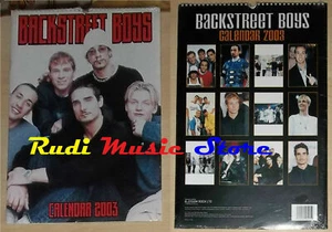 CALENDARIO BACKSTREET BOYS 2003 SIGILLATO no cd dvd lp mc tour live - Picture 1 of 1