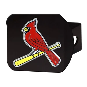 ST LOUIS CARDINALS, METAL EMBLEM HITCH COVER FROM FANMATS - Picture 1 of 3