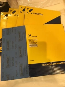 Uneeda 250 Sanding Sheets EKAMANT P1200 EKA-WET Swedish Quality - Picture 1 of 10
