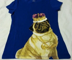 Girls Tee Shirt Sz XS 5 Crown Dog Old Navy - Picture 1 of 2