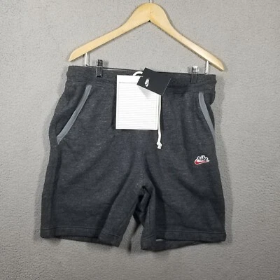 Nike Sportswear Heritage Mens Athletic Shorts Medium Gray CJ5463 Sample NWT - Image 1 of 4