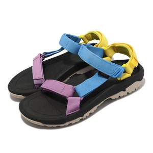 Teva Hurricane XLT2 Black Multi Women Strap Summer Sandals Shoes 1019235-MGMT - Picture 1 of 8
