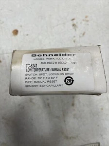 Schneider TC-5241 Low Temperature-Manual Reset - Picture 1 of 5