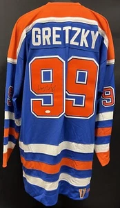 Wayne Gretzky Signed Mitchell & Ness Authentic Edmonton Oilers Jersey JSA COA - Picture 1 of 6
