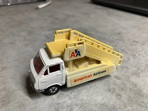 Vintage Tomy Tomica Pocket Cars Hiace toyota stair car Japan american airlines - Picture 1 of 9