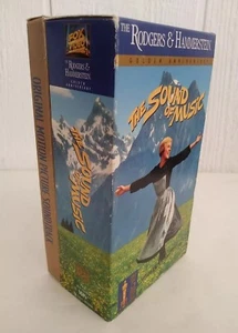 The Sound Of Music VHS W/ Bonus Sealed Audio Cassette Soundtrack Julie Andrews - Picture 1 of 3