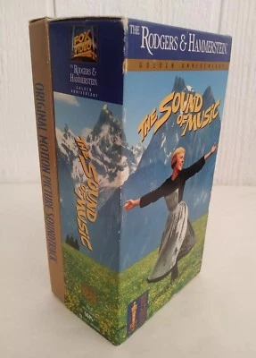 The Sound Of Music VHS W/ Bonus Sealed Audio Cassette Soundtrack Julie Andrews - Image 1 of 3