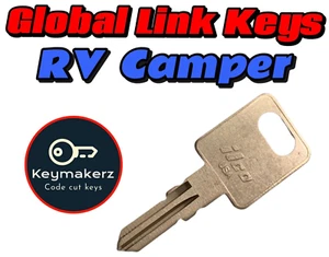 Llaves de repuesto para autocaravana cámper de carga Global Link Wells llave cortada según código G301-G391 - Imagen 1 de 1