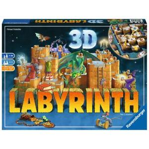 Ravensburger Familienspiel 3D Labyrinth | Strategiespiel | Spiel ab 7 - 99 Jahre