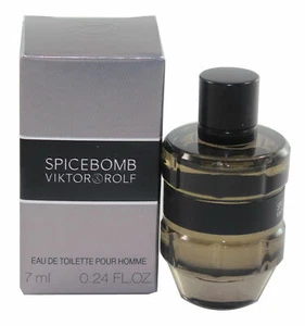 $30,NIB Spicebomb by Viktor & Rolf Men Eau De Toilette Splash Mini 7 ml 0.24 oz  - Picture 1 of 1