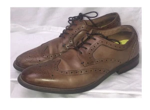 Florsheim shoe company men’s brown oxford dress shoes, size 10 M - Picture 1 of 10