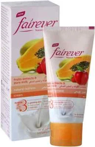 Fairever Natural Fairness Cream with Fruit extracts & Pure Milk , 50gm FREE SHIP - Picture 1 of 4