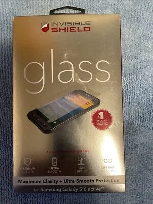 Zagg Invisible Shield Glass Screen Protector for Samsung Galaxy S6 Active - Image 1 of 3