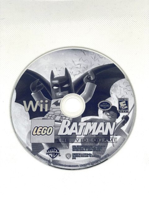 Wii LEGO Batman The Videogame + DVD Silver Shield Combo Pack NO MANUAL  883929020720