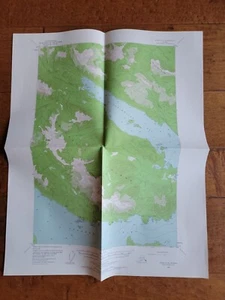 Sitka Alaska (D-4) US Dept Interior Geological Survey 1955 mappa topografica - Foto 1 di 2