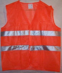 sicherheitsweste hochsichtbar reflektierend neu xl - Bild 1 von 3