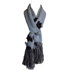 JJcollection schwerer Strick Wolle und Angora Mischung Mode Schal für kaltes Wetter - Bild 1 von 11
