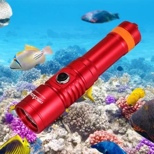 D710 Scuba Diving Light, 3000 Lumens Super Bright Underwater Flashlight with ... - Picture 1 of 6