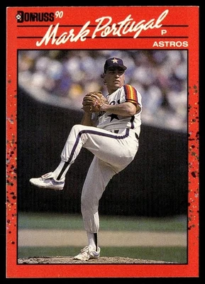1990 Donruss Mark Portugal Houston Astros #542 - Image 1 of 2