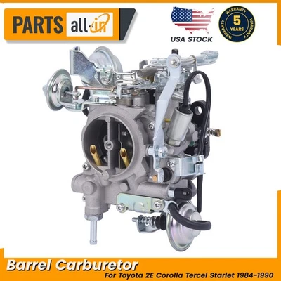2110011190 Carburador 2 barriles para Toyota Corolla Tercel Starlet Corsa 1984-1990 Foto 1 de 4