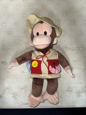 Curious George Gund Peluche Pesca Teach Me Pescador 18” ¡En Excelente Estado! Foto 1 de 4
