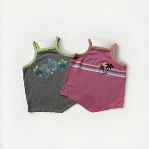 Justice Tank Tops girls Size Small 7/8 Set Of 2 - Picture 1 of 6