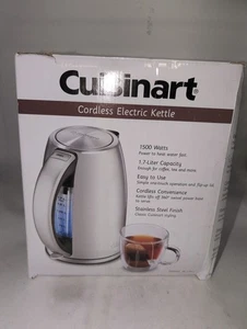 Cuisinart Cordless Electric Kettle Model JK-17P1 - Picture 1 of 4