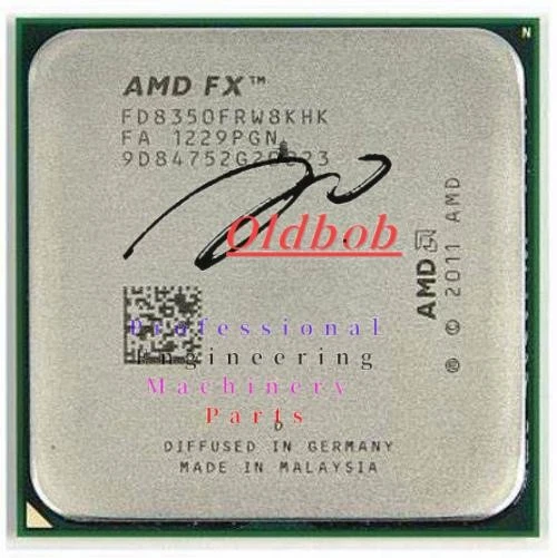 AMD FX8350 FX 8350 Black Edition FD8350FRW8KHK 4GHz AM3+ 8-Core Processor CPU - Image 1 of 1