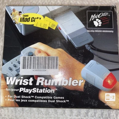 MAD CATZ WRIST RUMBLER for PS1 New Sealed - Image 1 of 4