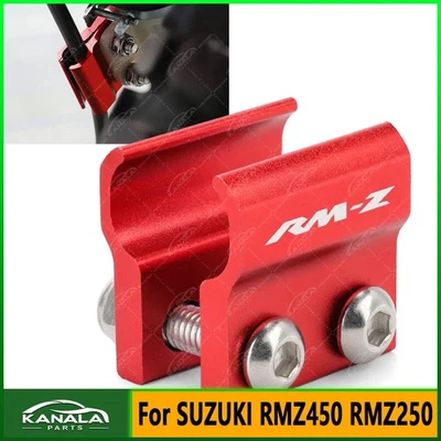 For SUZUKI RMZ450 RMZ250 Motorcycle CNC Front Brake Line Hose Clamp Holder New - Image 1 of 4