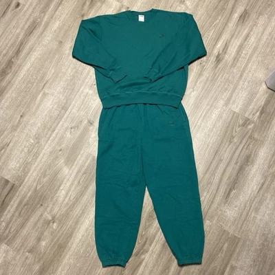 Victoria’s Secret ROSA Sudadera con Pantalones de Sudadera a Juego Talla M Verde Foto 1 de 4