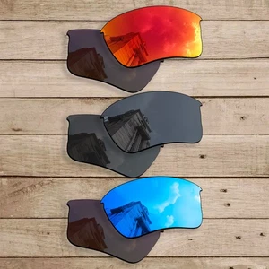 Lente de repuesto HDHUT POLARIZADA para Oakley Half Jacket 2.0 XL rojo/azul/negro - Imagen 1 de 10