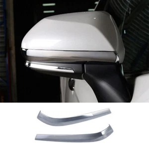For Toyota Camry 2018-2023 Chrome Rear View Mirror Anti-Scratch Strip cover trim - Picture 1 of 8
