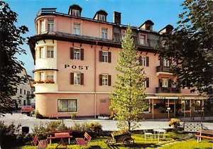 AL17-42D) CARTOLINA  S CANDIDO POST HOTEL POSTA INNICHEN VIAGGIATA BOLZANO - Imagen 1 de 2