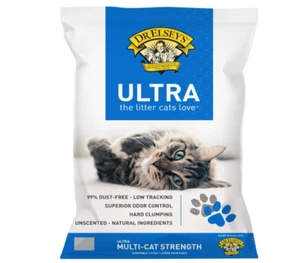 Dr. Elsey’s Premium Clumping Cat Litter - Ultra - 99.9% Dust-Free, Low Tracking, - Picture 1 of 7