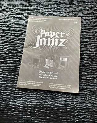 Paper Jamz Amp Pro Microphone User Manual Directions Instructions ONLY - Image 1 of 3