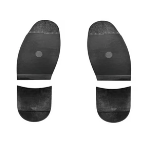 1 Pair Shoe Repair Replacement Rubber Heels and Soles - Picture 1 of 2