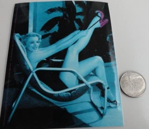 Marilyn Monroe Badeanzug Foto Sticker (Schauspielerin, Model, Pin Up, Ikone) Neu, Selten - Bild 1 von 1