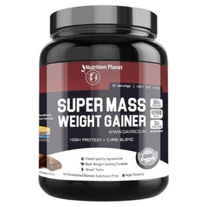 @ Nutrition Planet Super Mass Weight Gainer Rich Chocolate Flavour 1 Kg - Picture 1 of 5