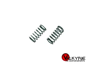 Vintage RC Associated Buggy Front Springs 3.5 lbs Steel Green (2) 6494 - Picture 1 of 1
