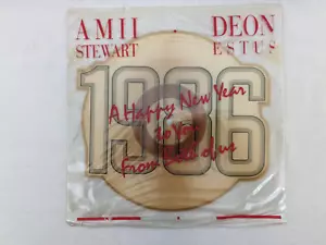 Amii Stewart & Deon Estus My Guy My Girl Shaped Picture Disc Vinyl Record 1986 - Picture 1 of 3