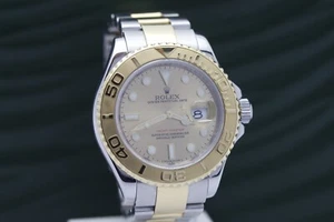 Rolex Yacht-Master 40 16623 Champagner Stahl/Gold Automatik Herren Box & Papiere - Bild 1 von 9