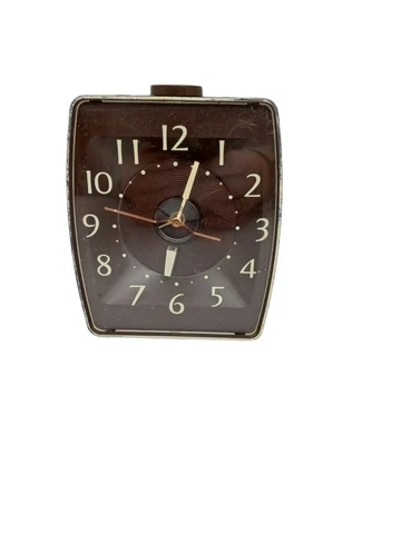 Vintage High Time Ceiling Clock Tested Works Please Read Cover