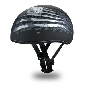 Casco de motocicleta Daytona Skull CAP Open Face 2ND ENMIENDA PUNTO aprobado - Imagen 1 de 7