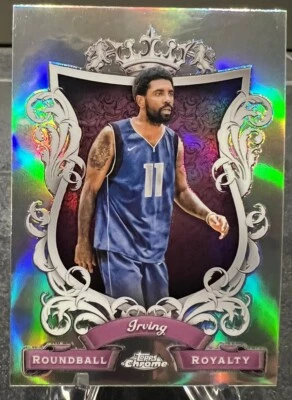 Kyrie Irving 2023-2024 Topps Chrome Roundball Royalty #RR-12 Mavericks  - Image 1 of 2