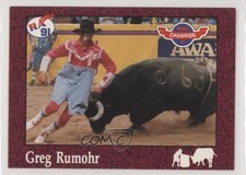 1991 Rodeo America Pro Rodeo Cards Set B Greg Rumohr #10