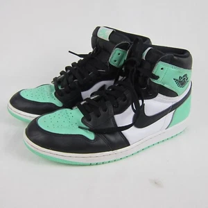 Nike Air Jordan 1 Retro High OG Green Glow Sneakers Uomo Taglia 14 DZ5485-130 - Foto 1 di 11